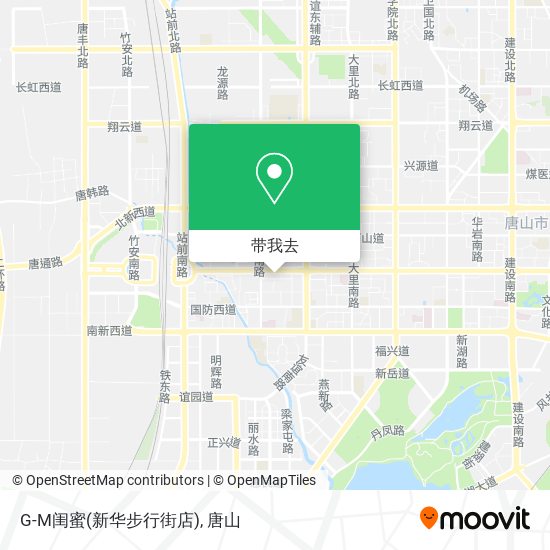 G-M闺蜜(新华步行街店)地图