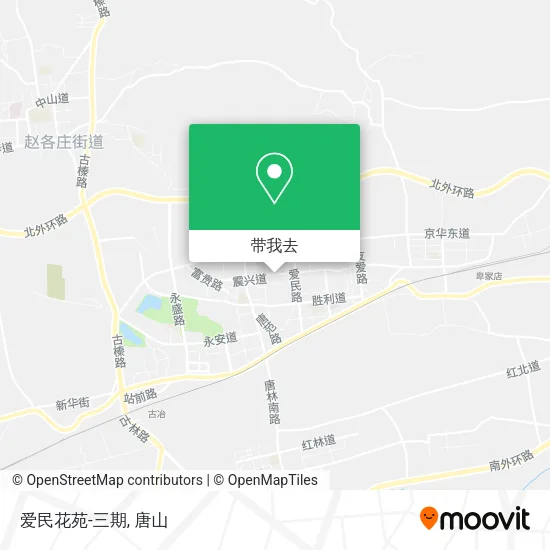 爱民花苑-三期地图