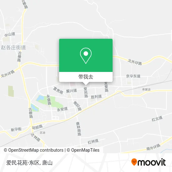 爱民花苑-东区地图