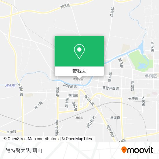 巡特警大队地图