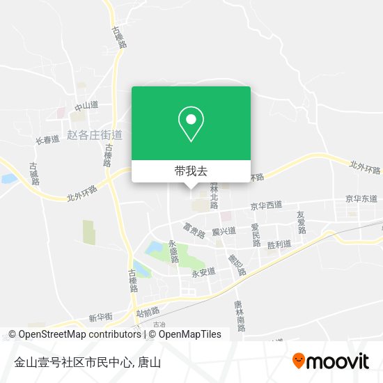 金山壹号社区市民中心地图