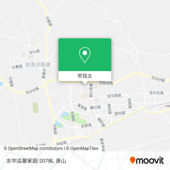 东华温馨家园-207栋地图