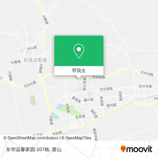 东华温馨家园-207栋地图