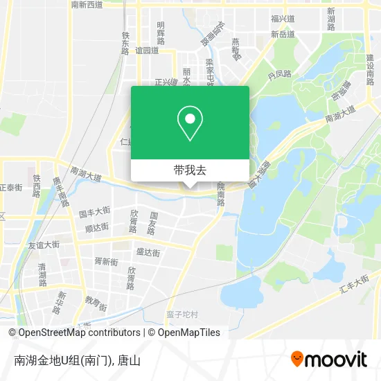 南湖金地U组(南门)地图
