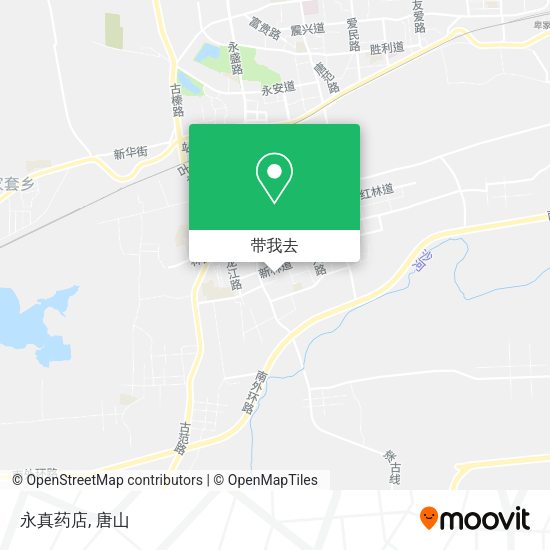 永真药店地图