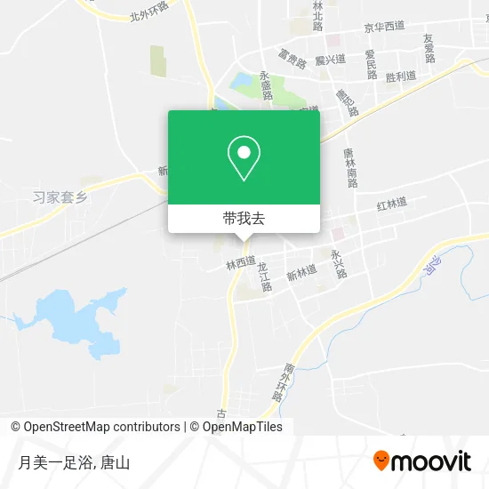 月美一足浴地图