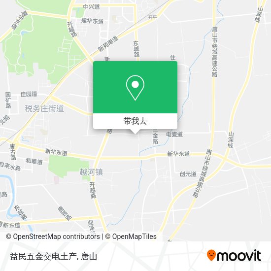 益民五金交电土产地图