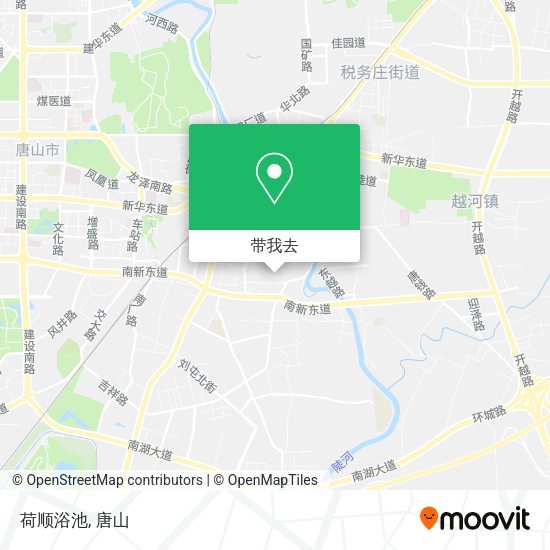 荷顺浴池地图