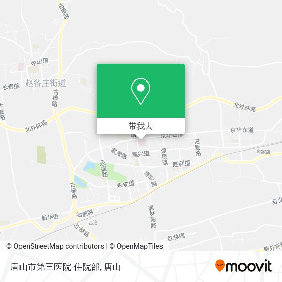 唐山市第三医院-住院部地图
