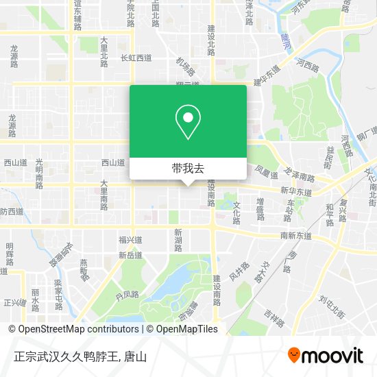 正宗武汉久久鸭脖王地图