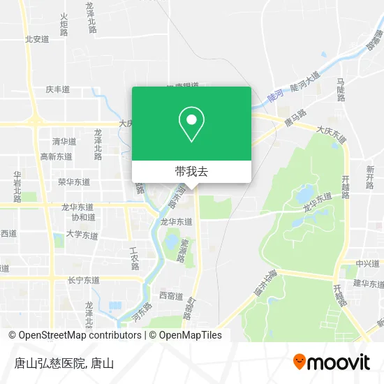 唐山弘慈医院地图