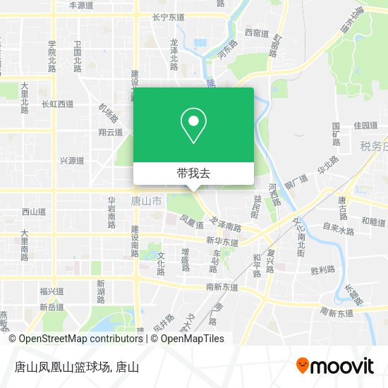 唐山凤凰山篮球场地图