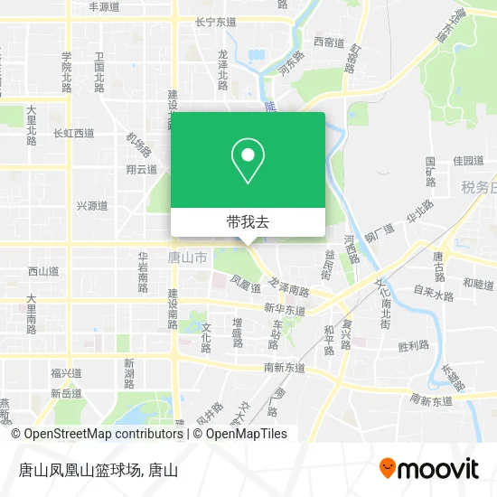 唐山凤凰山篮球场地图
