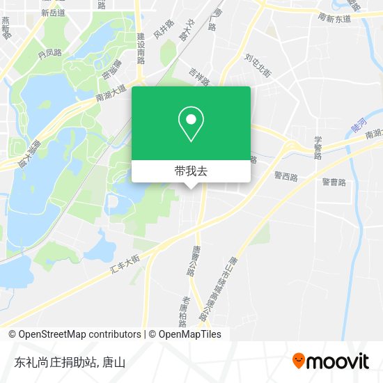 东礼尚庄捐助站地图
