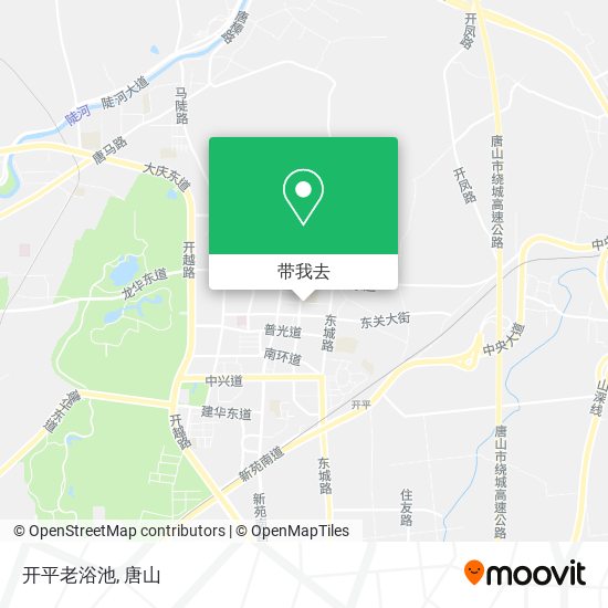 开平老浴池地图