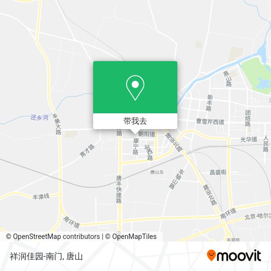祥润佳园-南门地图
