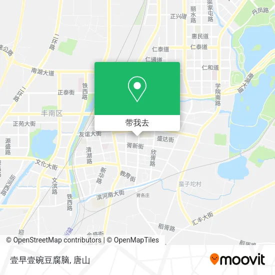 壹早壹碗豆腐脑地图