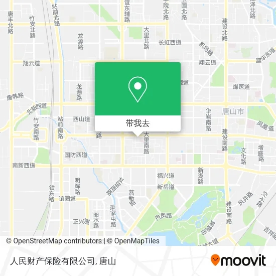 人民财产保险有限公司地图