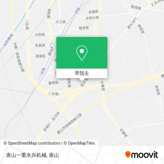 唐山一重永兴机械地图