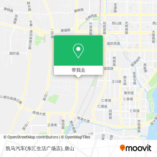 凯马汽车(东汇生活广场店)地图