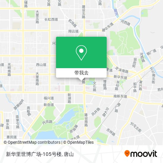 新华里世博广场-105号楼地图