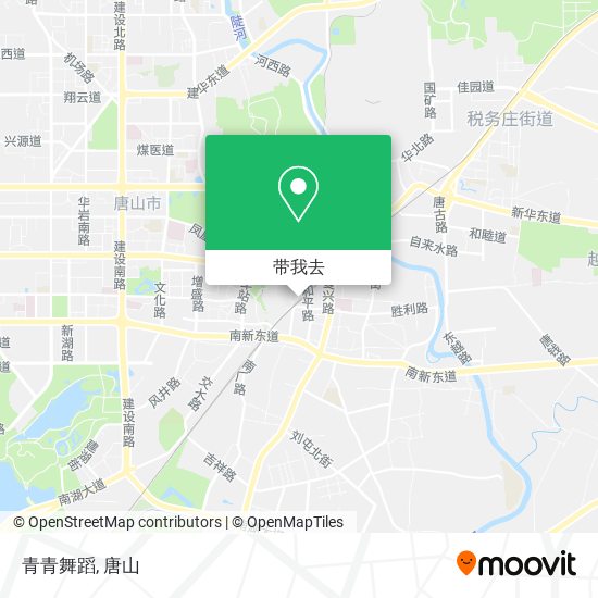 青青舞蹈地图