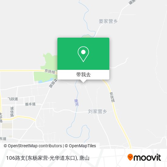 106路支(东杨家营-光华道东口)地图