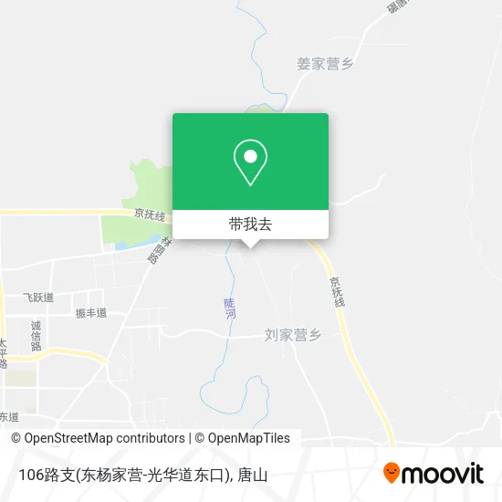 106路支(东杨家营-光华道东口)地图