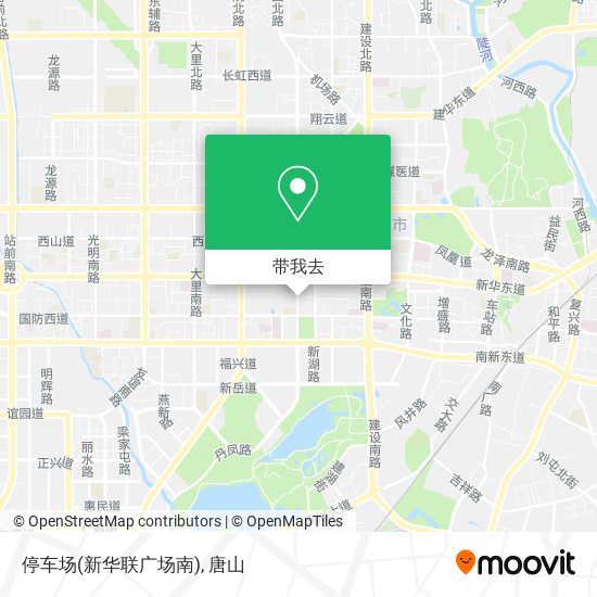 停车场(新华联广场南)地图