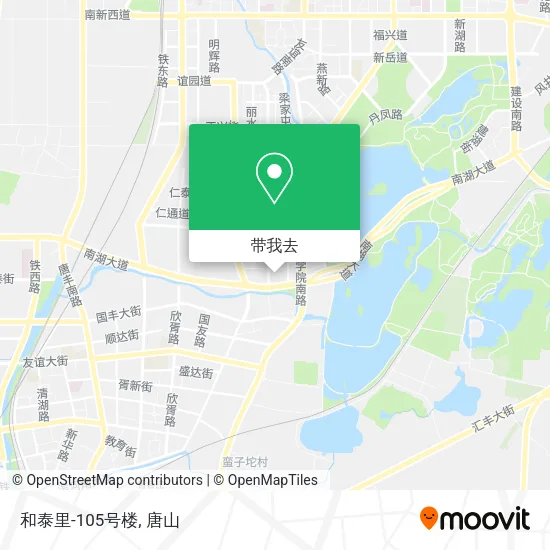 和泰里-105号楼地图