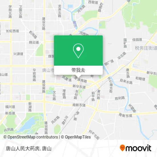 唐山人民大药房地图