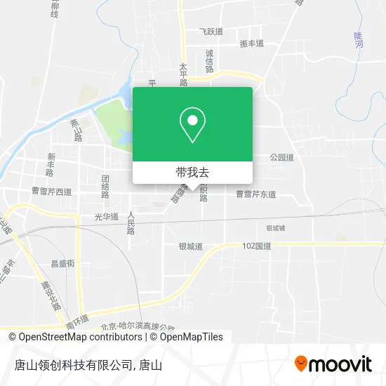 唐山领创科技有限公司地图
