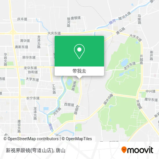 新视界眼镜(弯道山店)地图