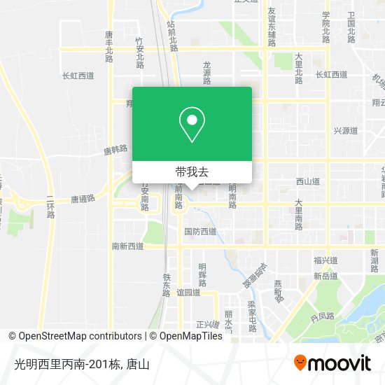 光明西里丙南-201栋地图