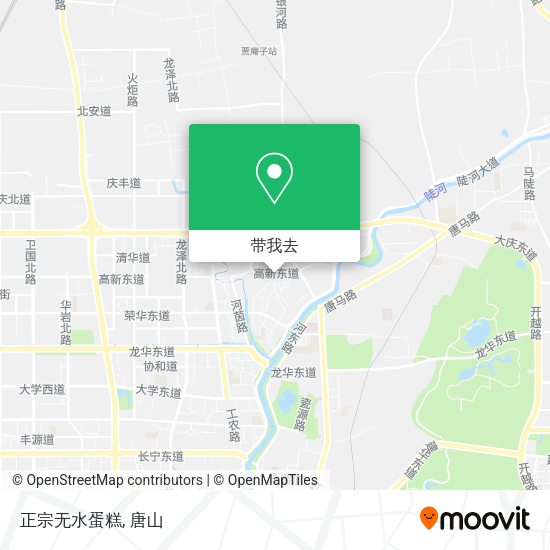 正宗无水蛋糕地图