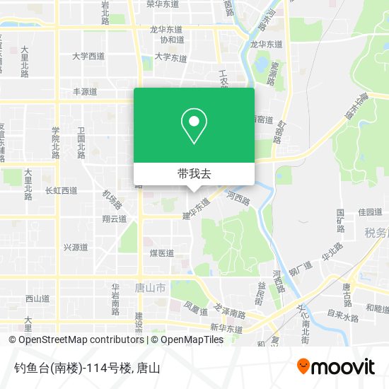 钓鱼台(南楼)-114号楼地图