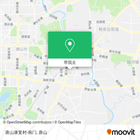 唐山康复村-南门地图