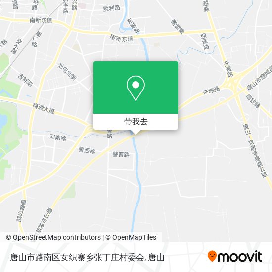 唐山市路南区女织寨乡张丁庄村委会地图