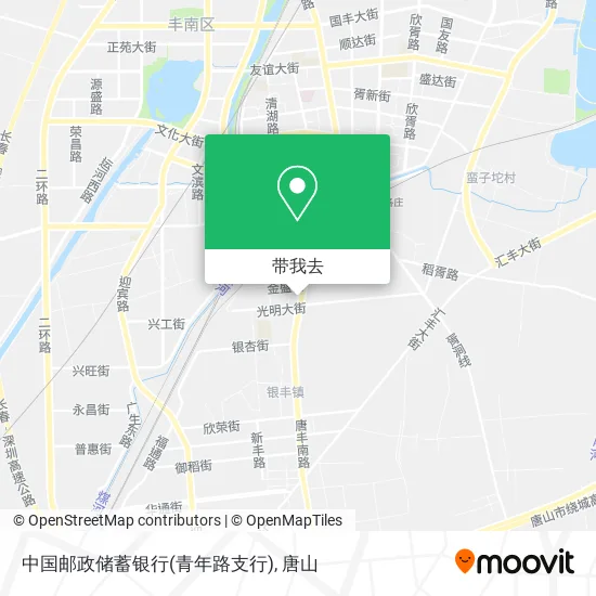 中国邮政储蓄银行(青年路支行)地图