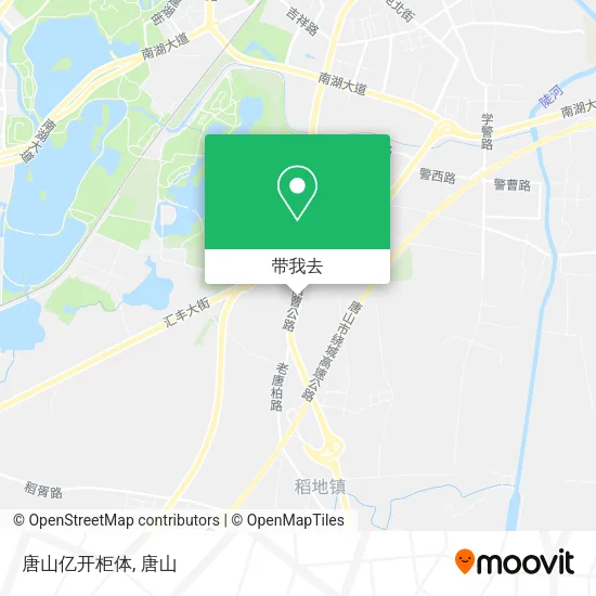 唐山亿开柜体地图