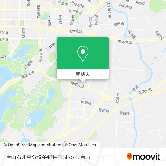 唐山石开空分设备销售有限公司地图