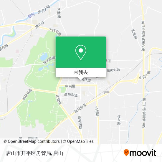唐山市开平区房管局地图