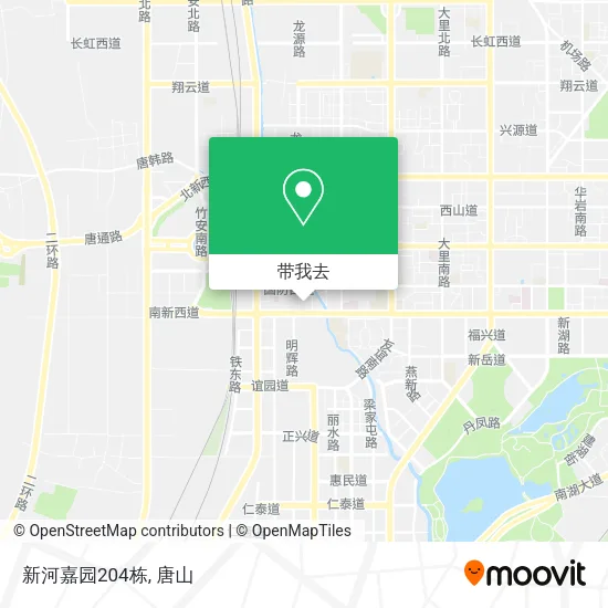 新河嘉园204栋地图