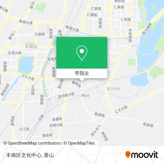 丰南区文化中心地图