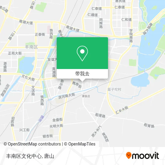 丰南区文化中心地图