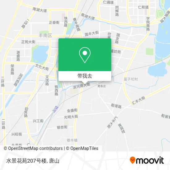 水景花苑207号楼地图