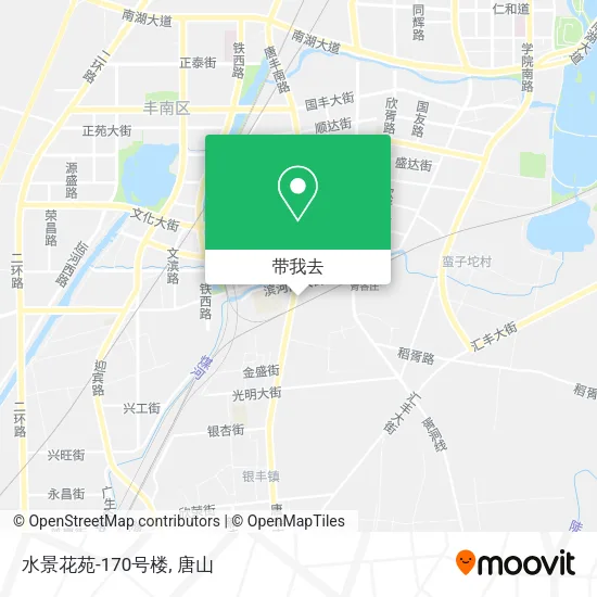 水景花苑-170号楼地图