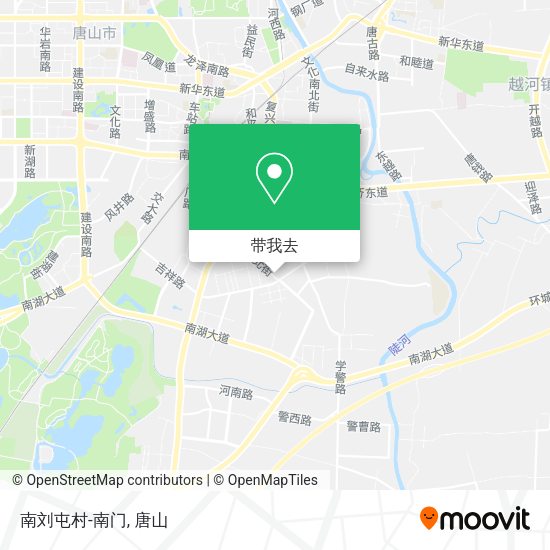 南刘屯村-南门地图