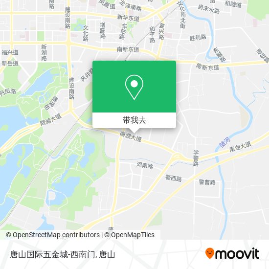 唐山国际五金城-西南门地图