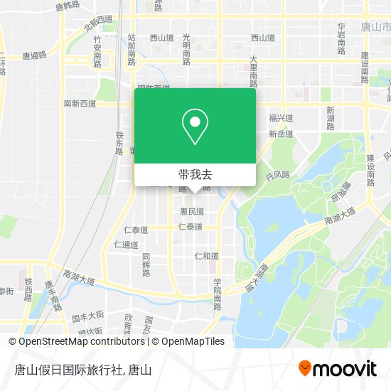 唐山假日国际旅行社地图